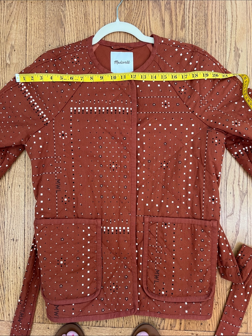 Madewell Bandana Wrap Blazer Jacket - Picture 16 of 16